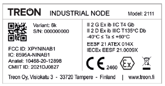 5 Read the Industrial Node 6 EX ID